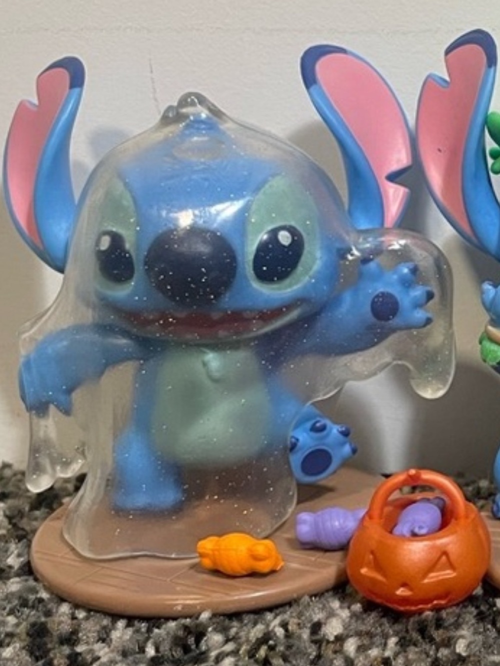Minso Stitch Ghost Vinyl Figure